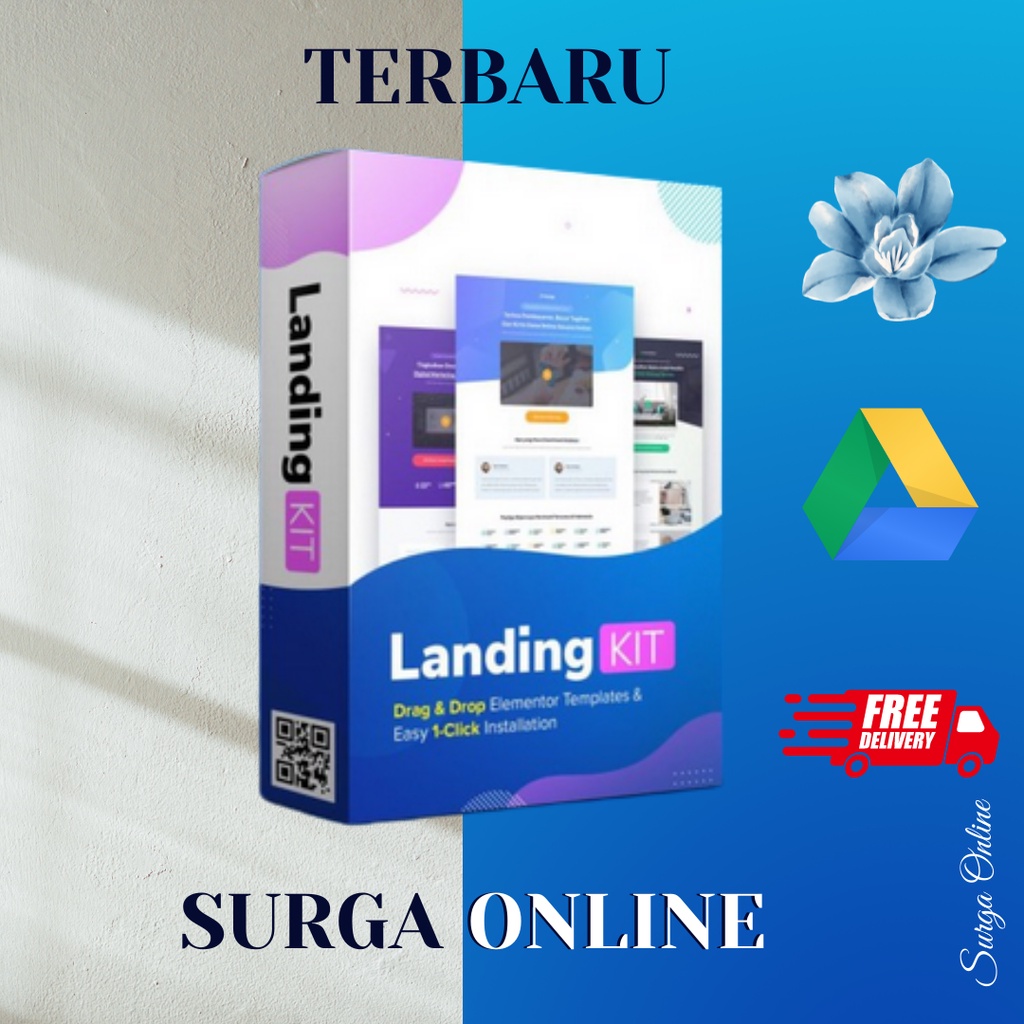 Landingkit JSON Template Wordpress | Landing Page Terbaik No.1