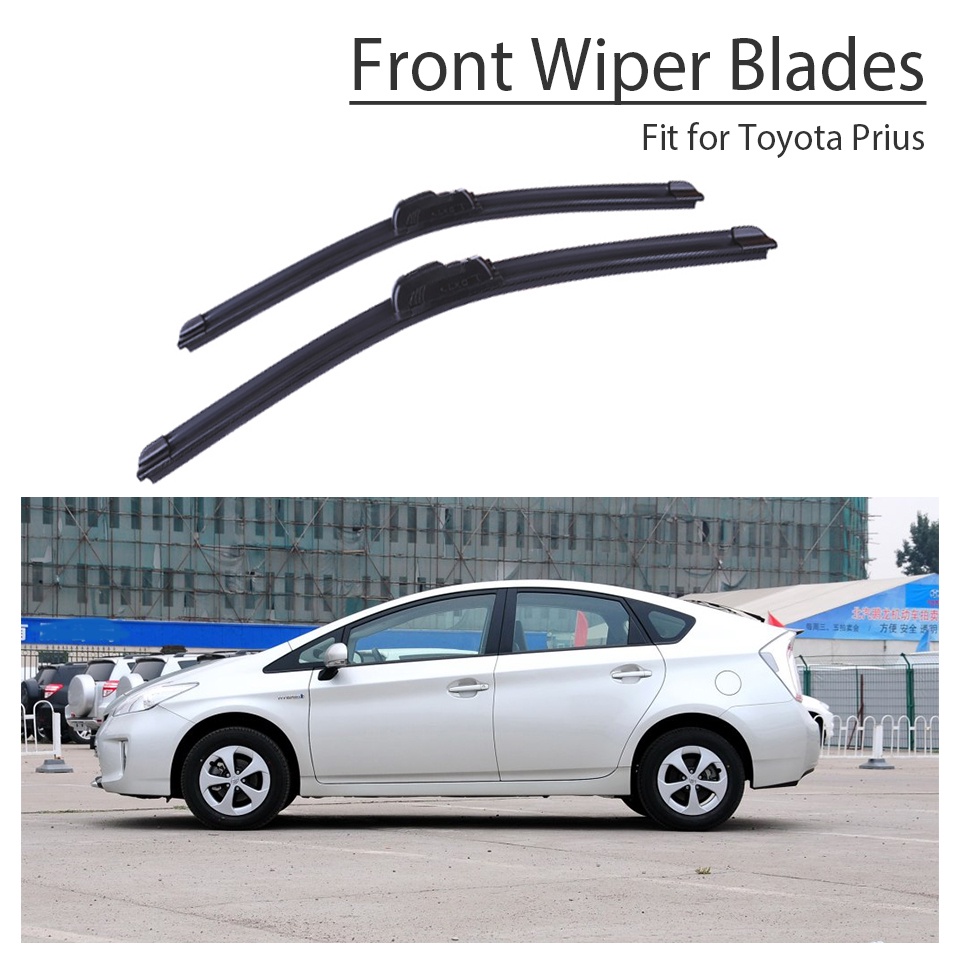 1 Set Karet Wiper Kaca Depan Mobil Untuk Toyota Prius XW10 XW20 XW30 XW50 2018-1997