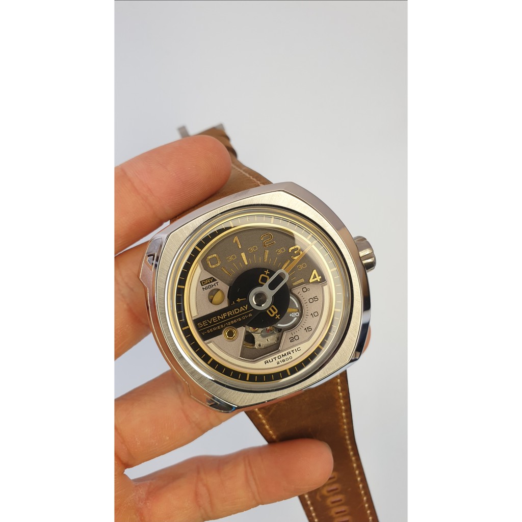 Jam Tangan Seven Friday 7F V2 /01 No Box VIP Clone Mirror