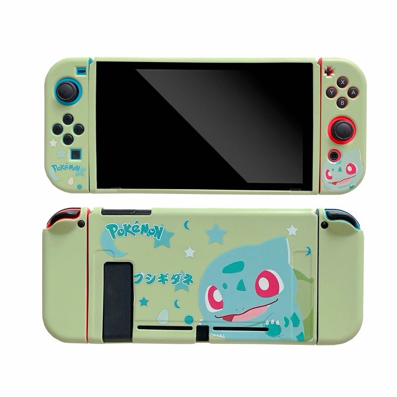 Case Nintendo Switch v2 v1 Pokemon Squirtle Gengar Bulbasaur Softcase