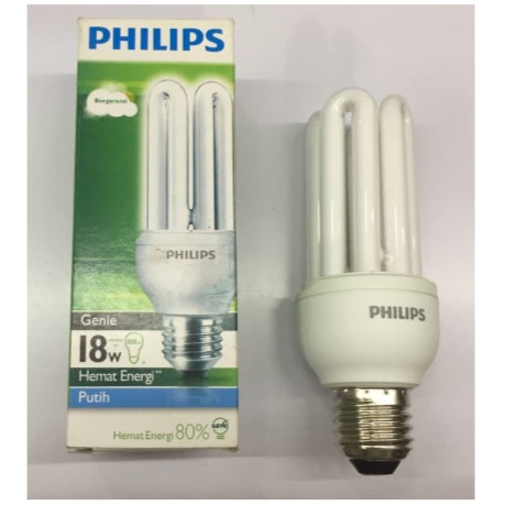Lampu Philips Genie 18 W 18 Watt 18W 18watt Putih