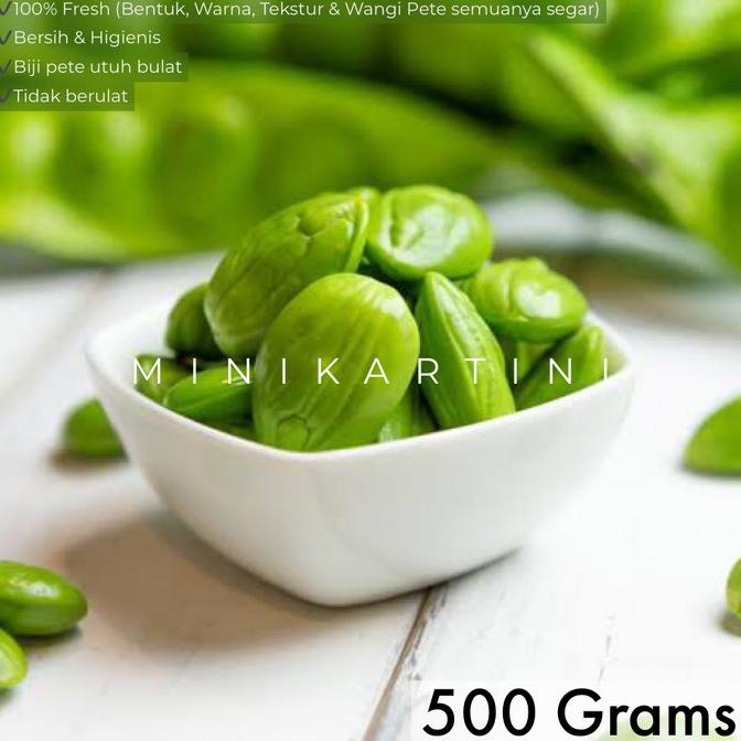 

Pete Kupas / Petai Kupas Segar Bersih Higienis Vacuum Sealed 500gram