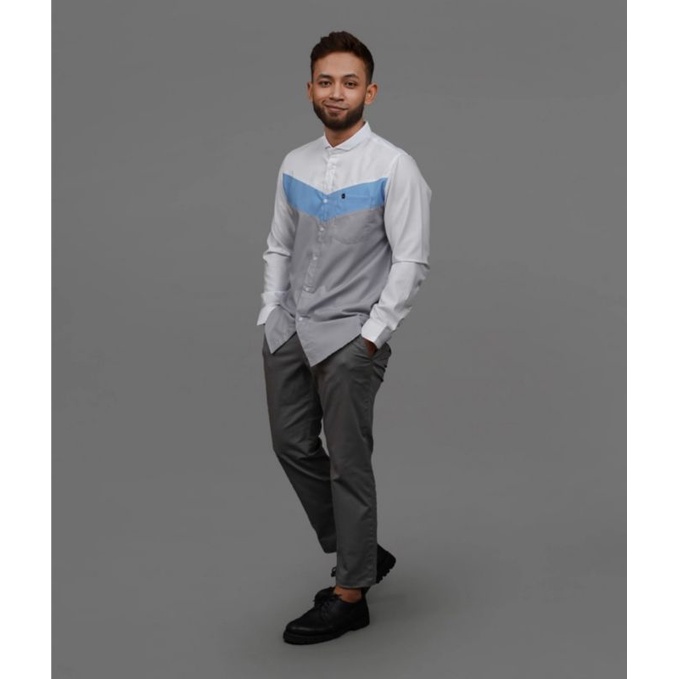 FADKHERA Abbas Baju Koko Modern Pria Dewasa