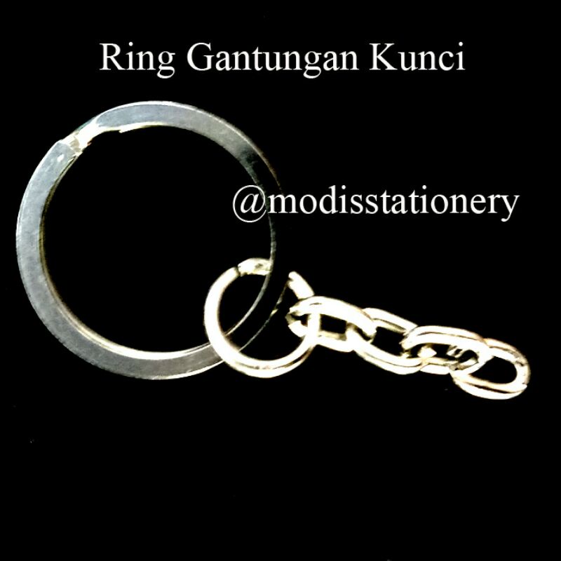 gantungan kunci ring stainless