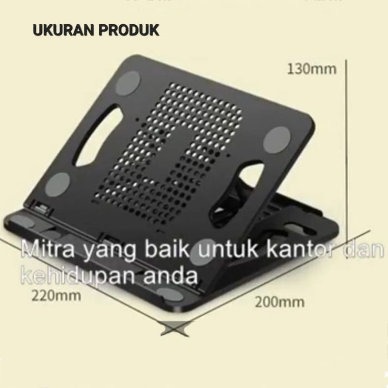 NOTEBOOK BRACKET STAND 360°ROTATION-PUTAR(LAPTOP-TAB-HP)