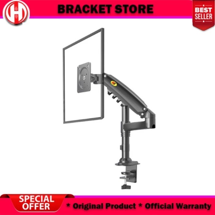 Bracket monitor/Bracket monitor jepit meja/Brecket monitor 17-27 inch