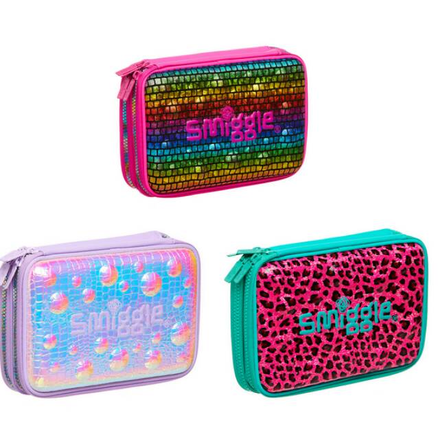 Smiggle pencilcase Hardtop Double Up