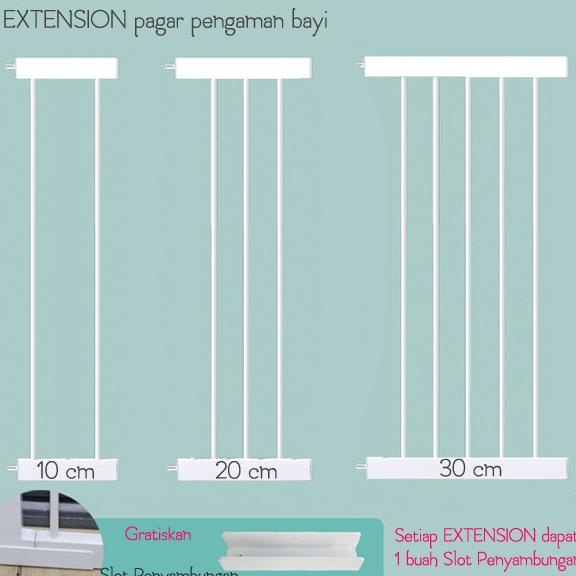 MM-168 Extension Pagar Pengaman Bayi Anak/Pagar Pintu Tangga