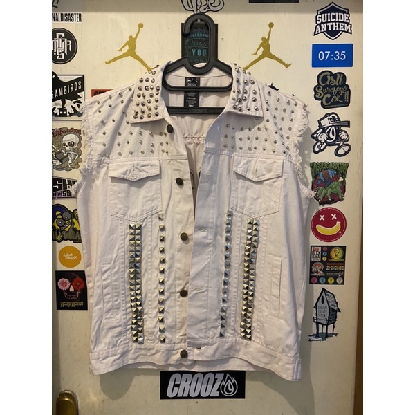 jaket vest punk