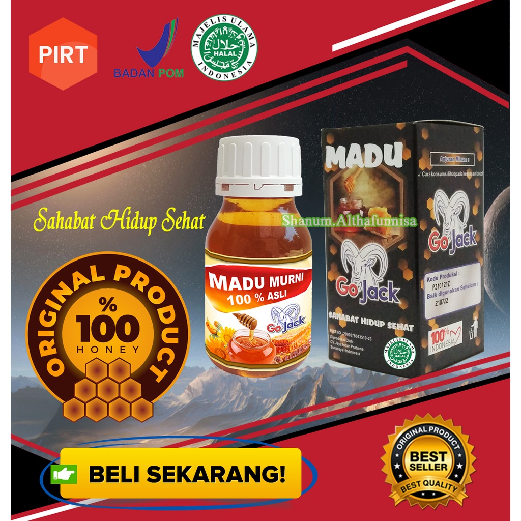 

MADU GARLIC BAWANG PUTIH GO JACK 130 GRAM / MENCEGAH DAN MENGOBATI BATUK FLU MEMBANTU PEMULIHAN PENYAKIT