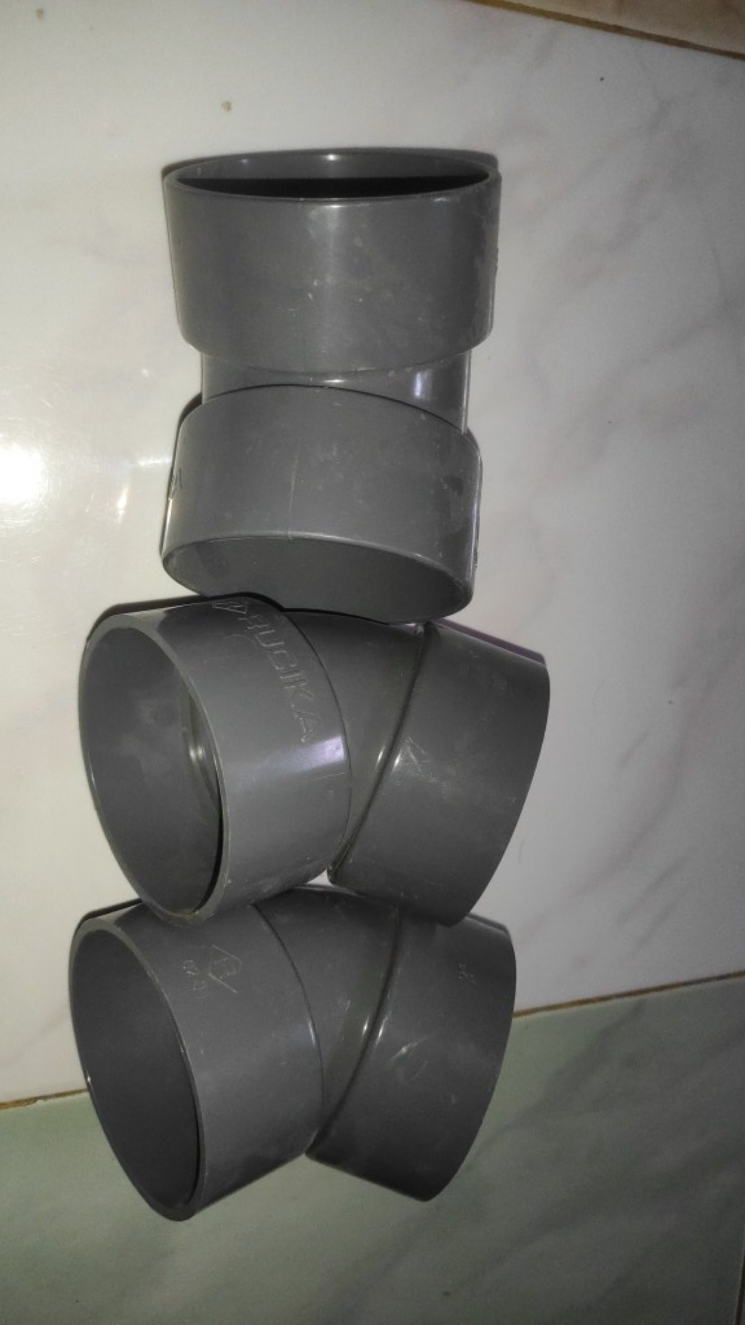 Keni | Elbow D 45 Derajat Pvc Pipa Pralon Air 3” Rucika