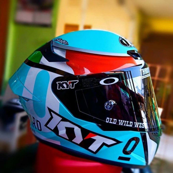 Helm Kyt Full Face Course Dalla Porta Leopard