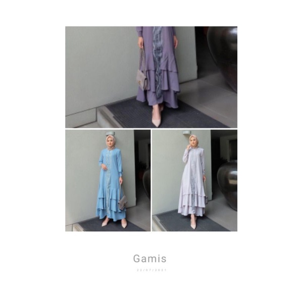 Baju Gamis Syari Wanita Terbaru Ranai Maxy Dress Murah Original