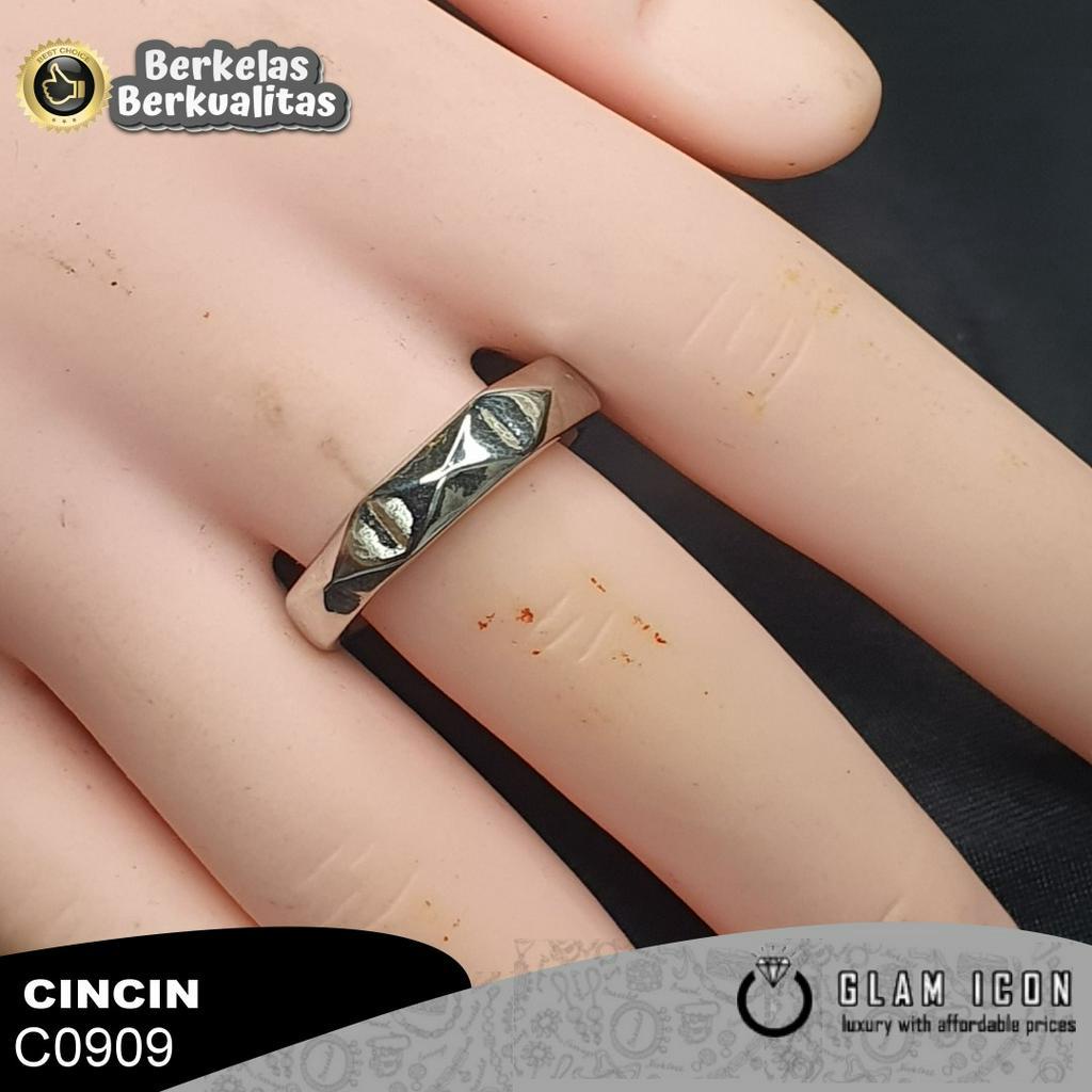 Cincin Couple polos cutting simple C0909 CCS