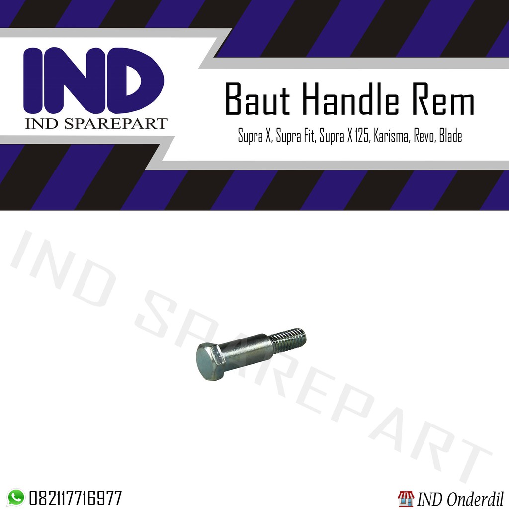 Baut/Baud Handle/Handel Rem Supra X/Fit/X125/Karisma/Revo/Blade/Mio Kanan/Tiger Kanan/RX King/RXKing