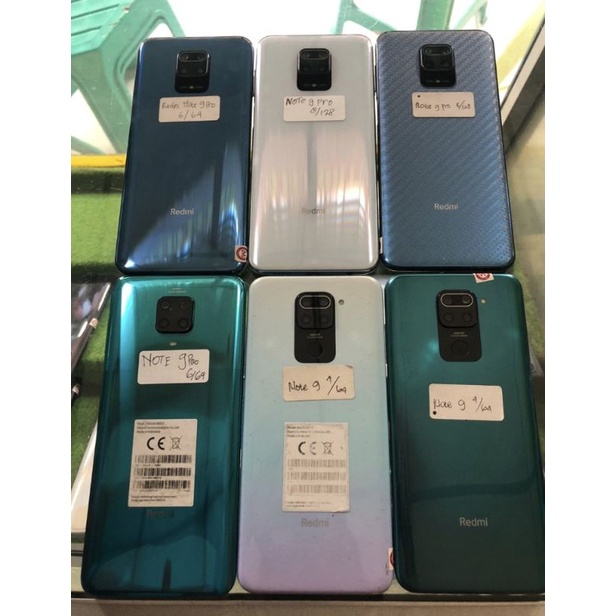 Xiaomi note 9 ram 4gb