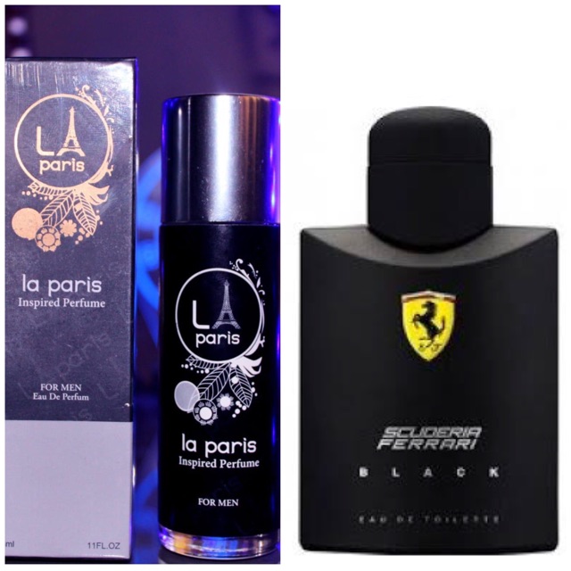 LA Paris (BPOM) inspired Scuderia Ferrari Black