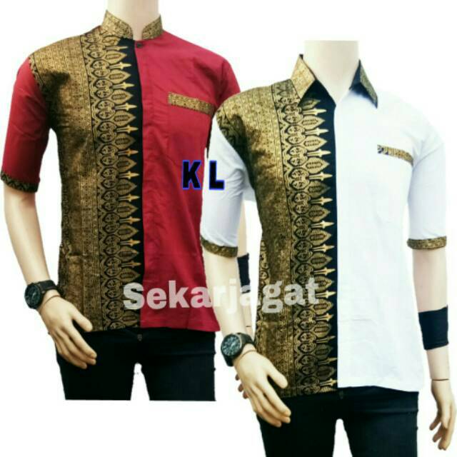 Baju Pria Kemeja Batik pria baju pria pakaian pria Batik Baju Pria Kemeja Batik pria baju pria pakaian pria Batik