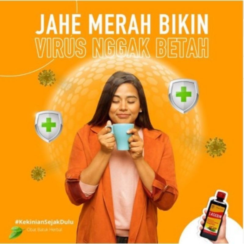 Laserin Sirup (Rasa Jahe) 60ml