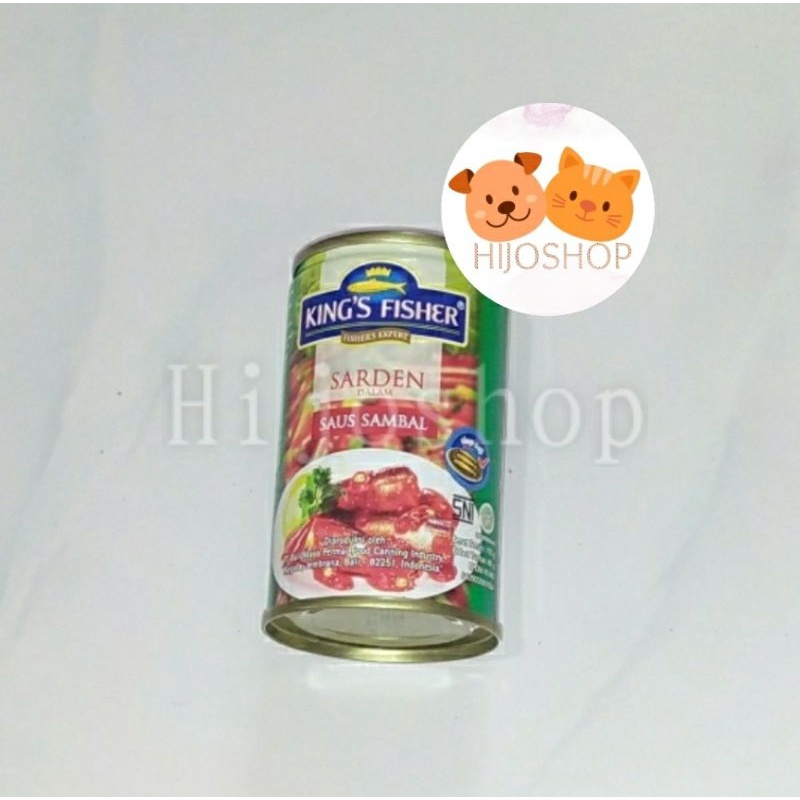 

King's Fisher Sardine Saus Sambal 80g Makanan Siap Saji