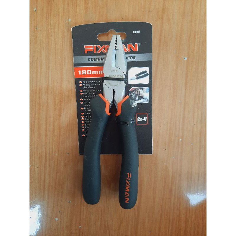 Fixman Tang kombinasi 180mm combination pliers by fixman