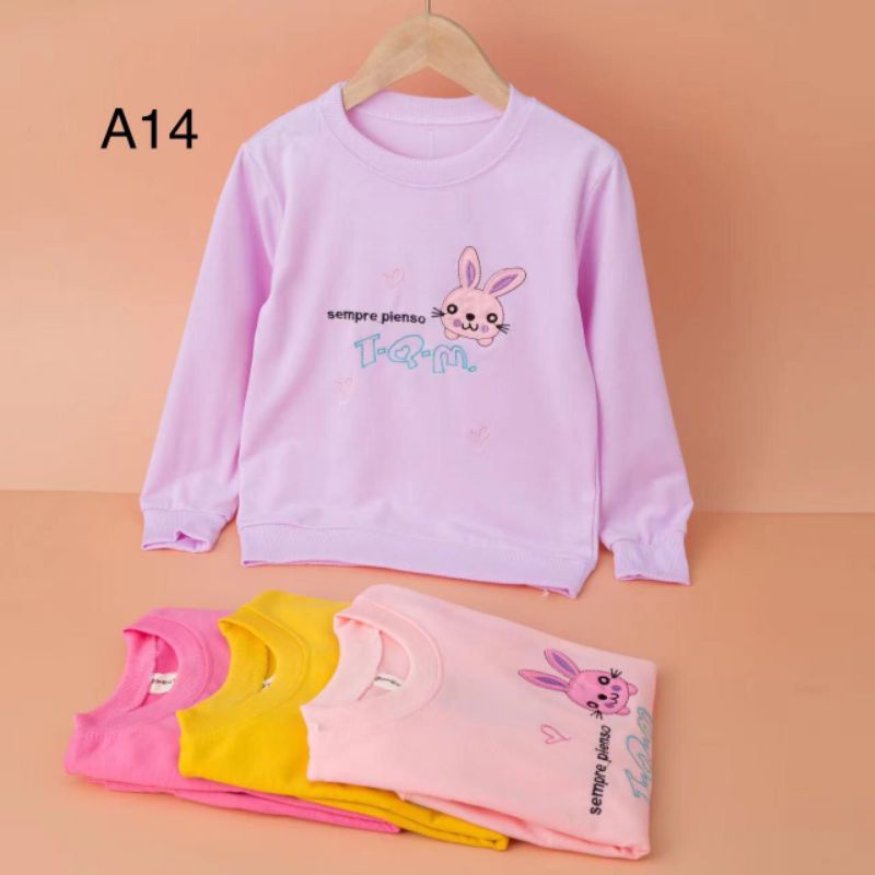 SWEATER ANAK USIA 2-11 TAHUN / SWITER ANAK PEREMPUAN / SWEATER ANAK IMPORT