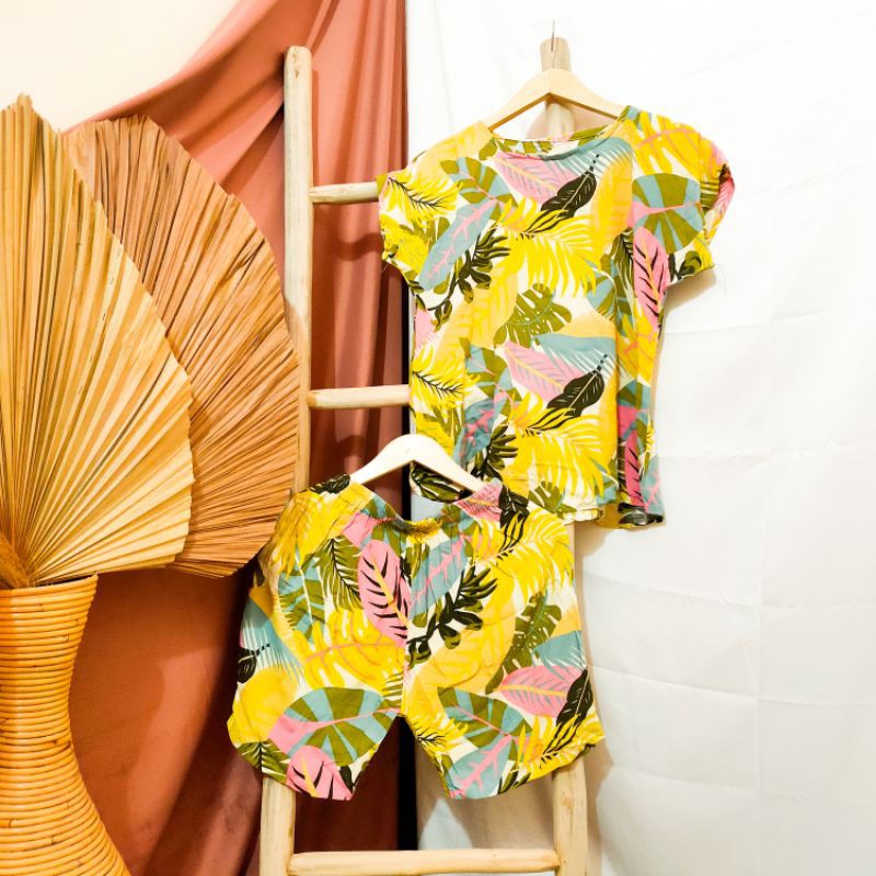 Baby doll pendek / baby doll celana pendek / piyama murah / baby doll rayon / baby doll kekinian