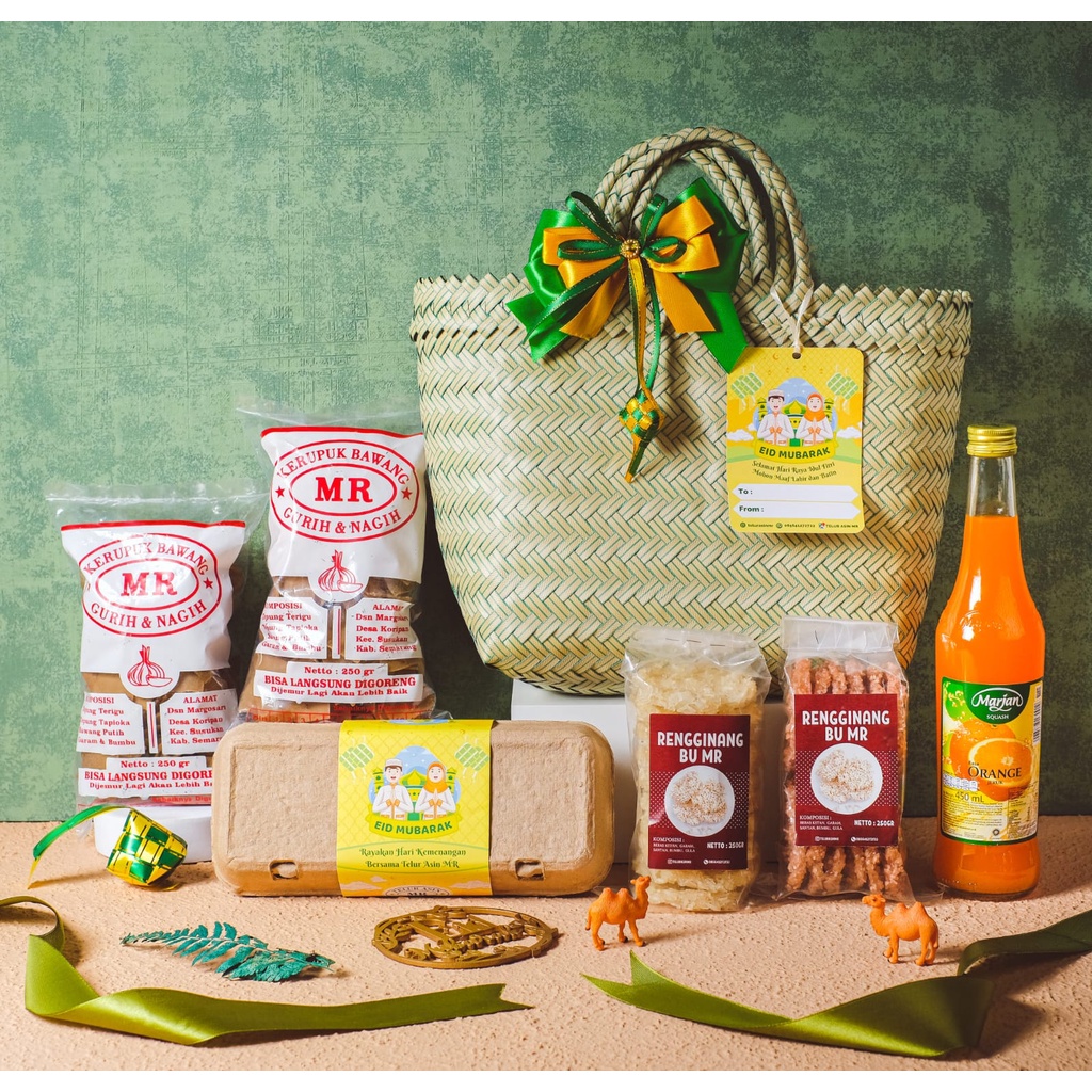 

HAMPERS RAMADHAN & LEBARAN - TAS ANYAM MEDIUM