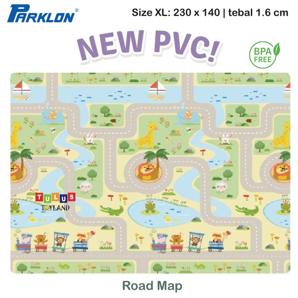 Parklon Playmat PVC Size XL Original Soft Mat Karpet Bermain Anak Bayi