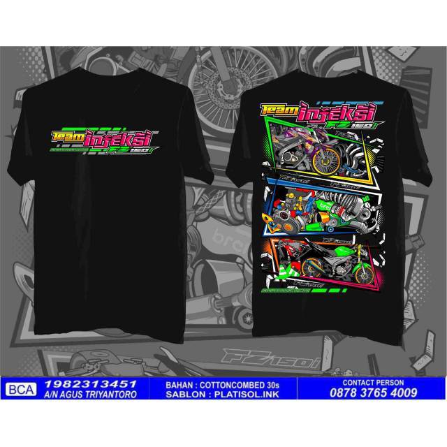 Kaos Vixion Costum Team Injeksi Original Distro