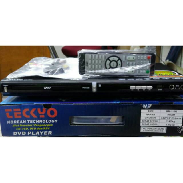 DVD PLAYER TECKYO