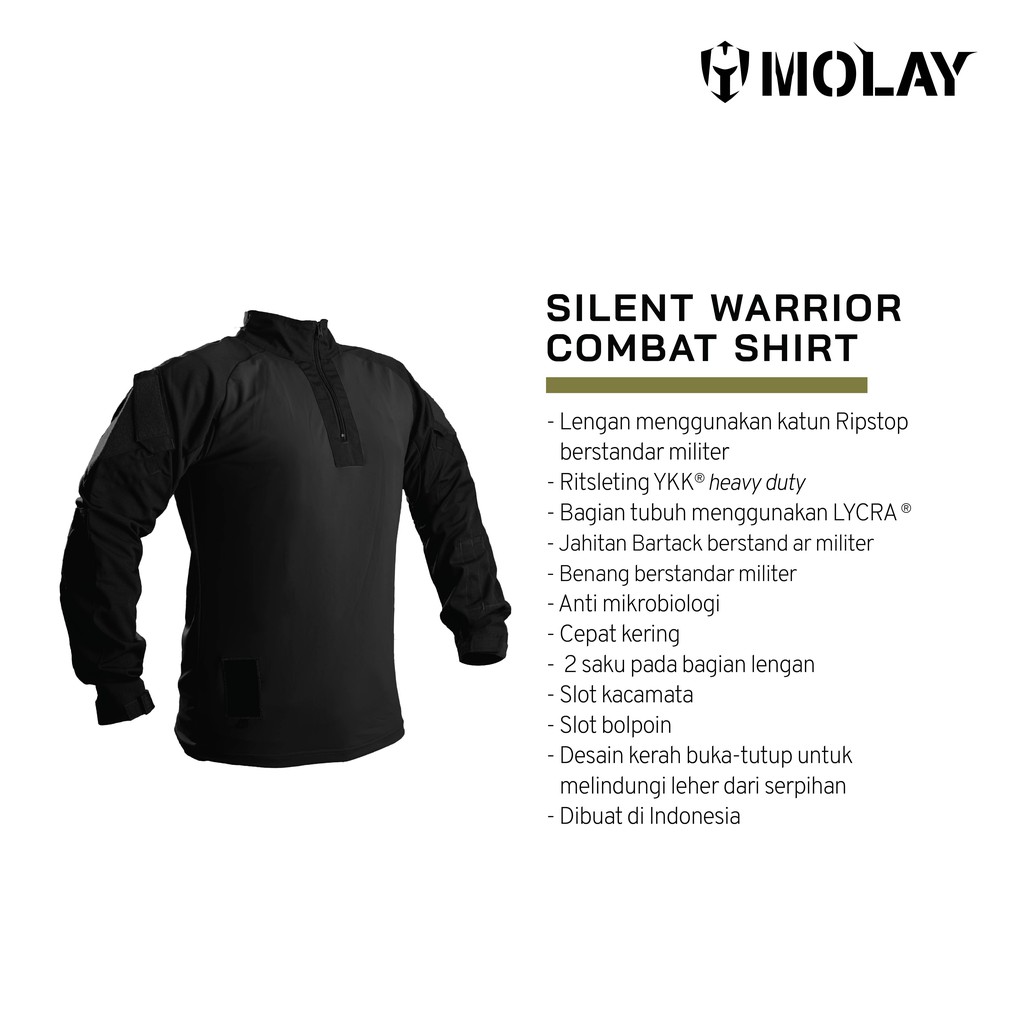 

MOLAY SW Combat Shirt MK II - Black