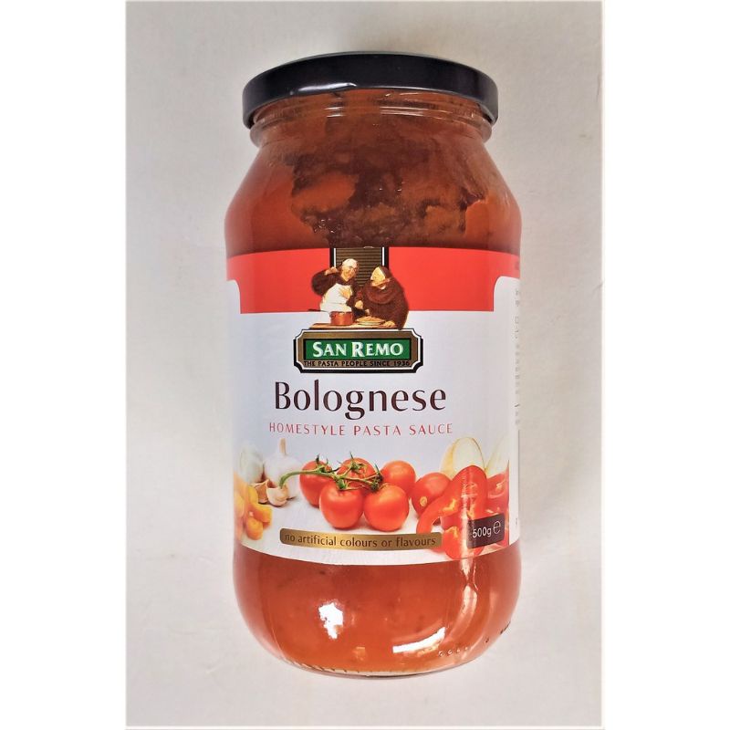 

SAN REMO Sauce Bolognese 500gr