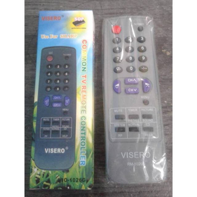 Remote tv tabung sharp