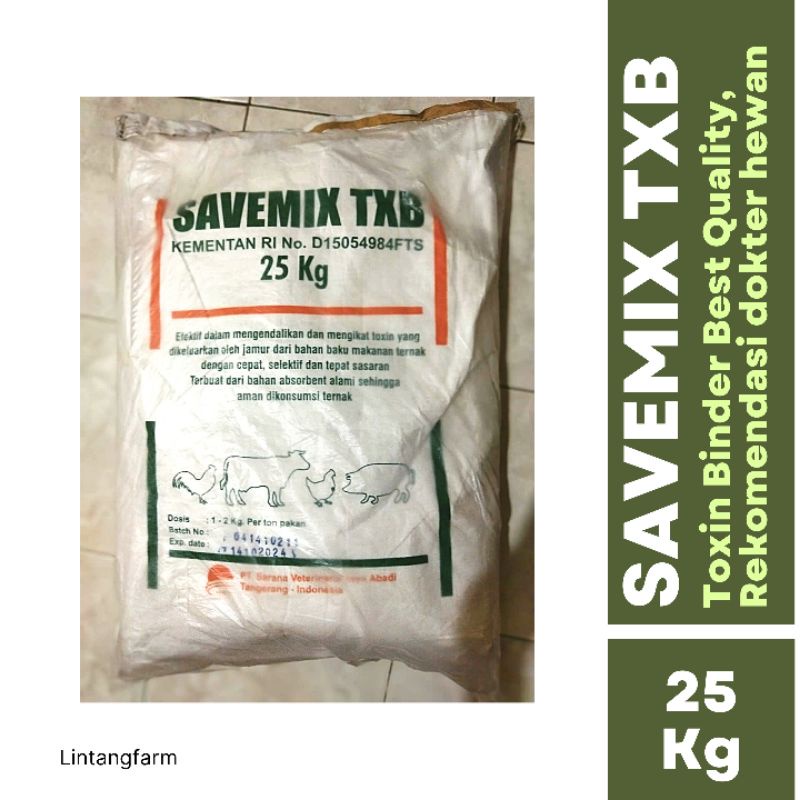 Toxin Binder Pakan Ternak - Toxin Binder Pakan Ayam - Toxin Binder Pakan Kambing - Toxin Binder 25 kg Jakarta