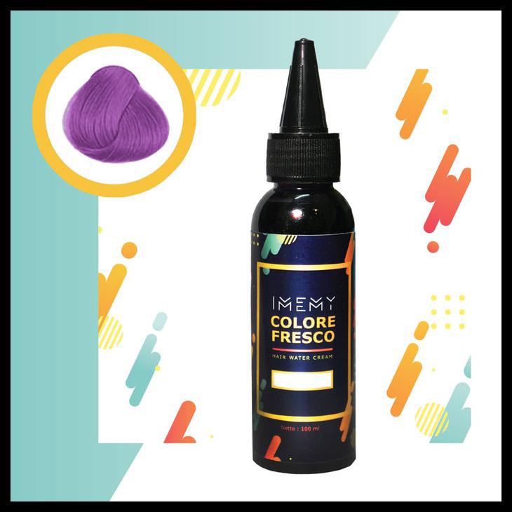 Colore Fresco - Bubble Gum Color Cream Cat Pewarna Rambut Ungu Pastel