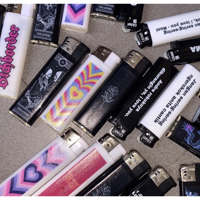 CUSTOM LIGHTER / KOREK GAS LUCU / Mancis