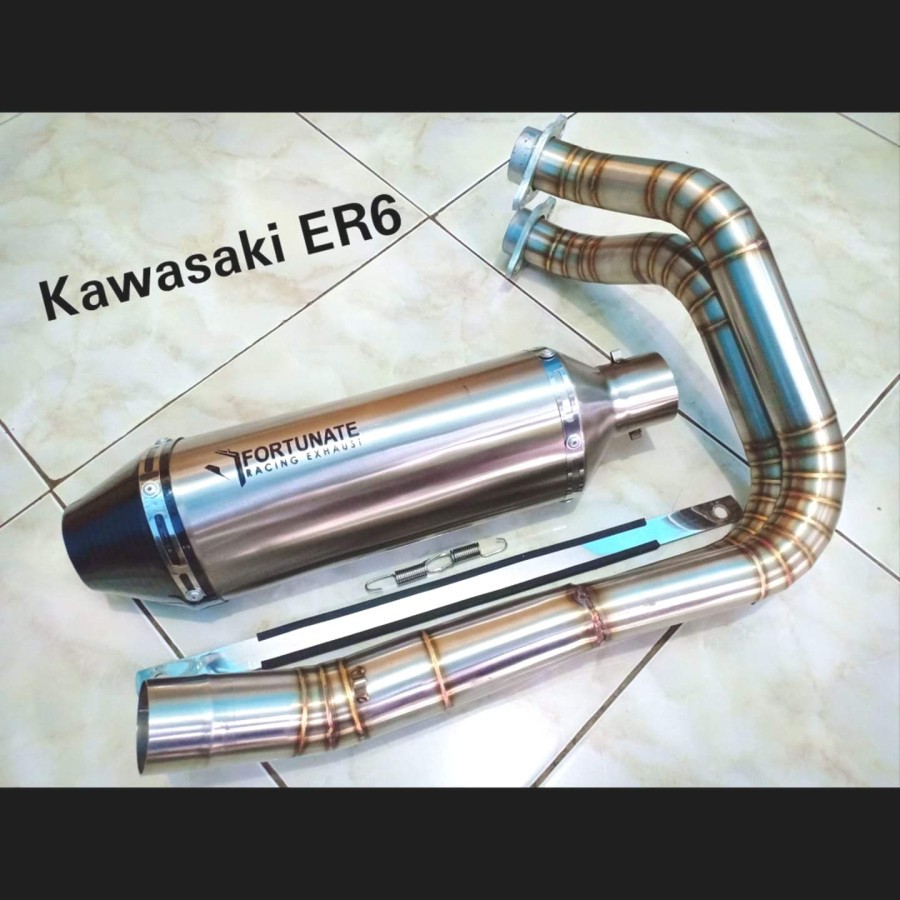 KNALPOT  RACING ER6 ER6N ER6F FULL SYSTEM