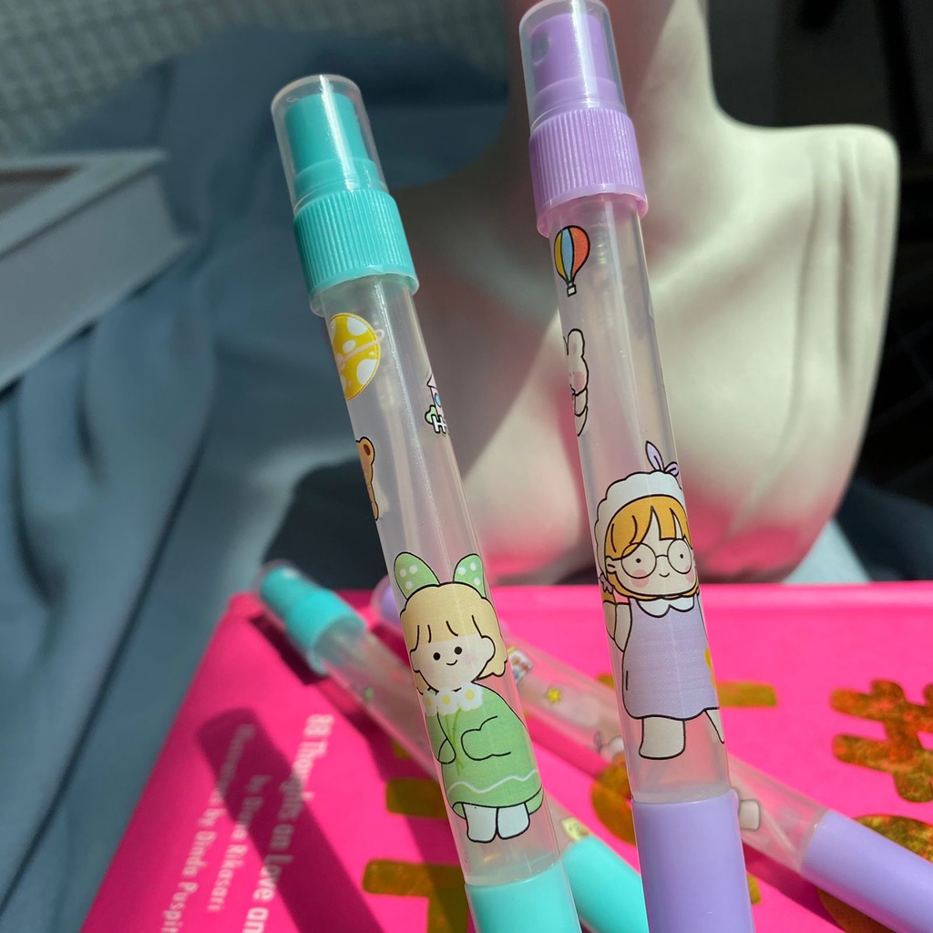 PULPEN PARFUME LITTLE GIRL FULL BODY SUPER CUTE READY 2 WARNA TERMURAH PEN PARFUME MOTIF BEAUTIFUL KIDS UNIK BEST IMPORT QUALITY READY GROSIR COD-BIRU