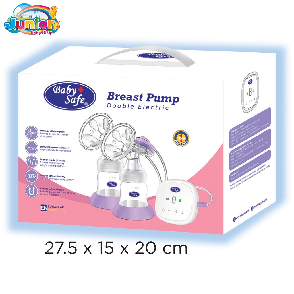 Baby Safe Breast Pump Double