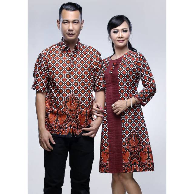 Couple Batik / Sarimbit dress Selena Truntum