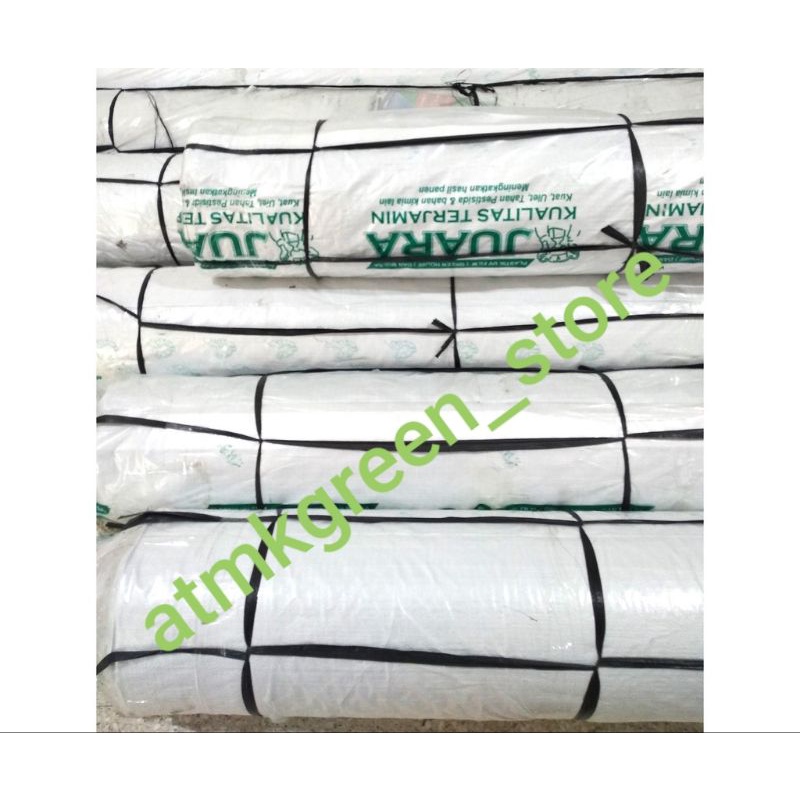 Plastik UV  14 %  Tebal 170 Micron  Lebar 3 Meter / Plastik Green House / Plastik Kolam Ikan