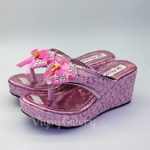 Viyoy Sandal Anak Wedges JP Pita Lucu Terbaru sSize 26-35 Sandal anak Termurah