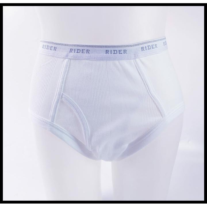 MURAH MERIAH CELANA DALAM PRIA RIDER UKURAN 38 40 42 - PUTIH, 38