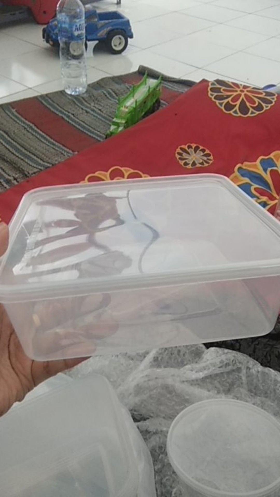 Thinwall 2000ml Sq Food Container Makanan / Kotak Makan