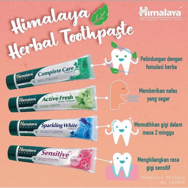 ★ BB ★ Himalaya Herbal Tooth Paste | Himalaya Pasta Gigi