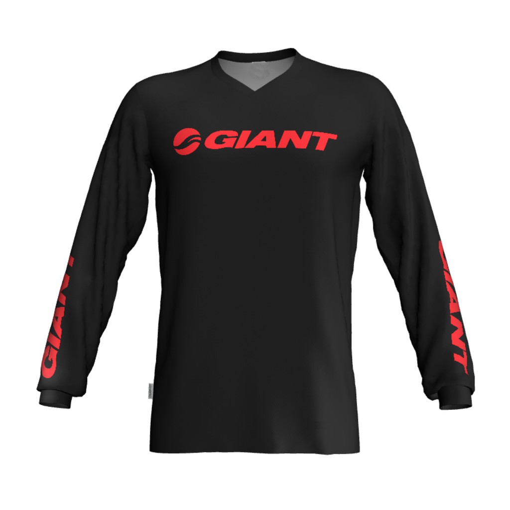 Kaos Jersey Hitam Merah