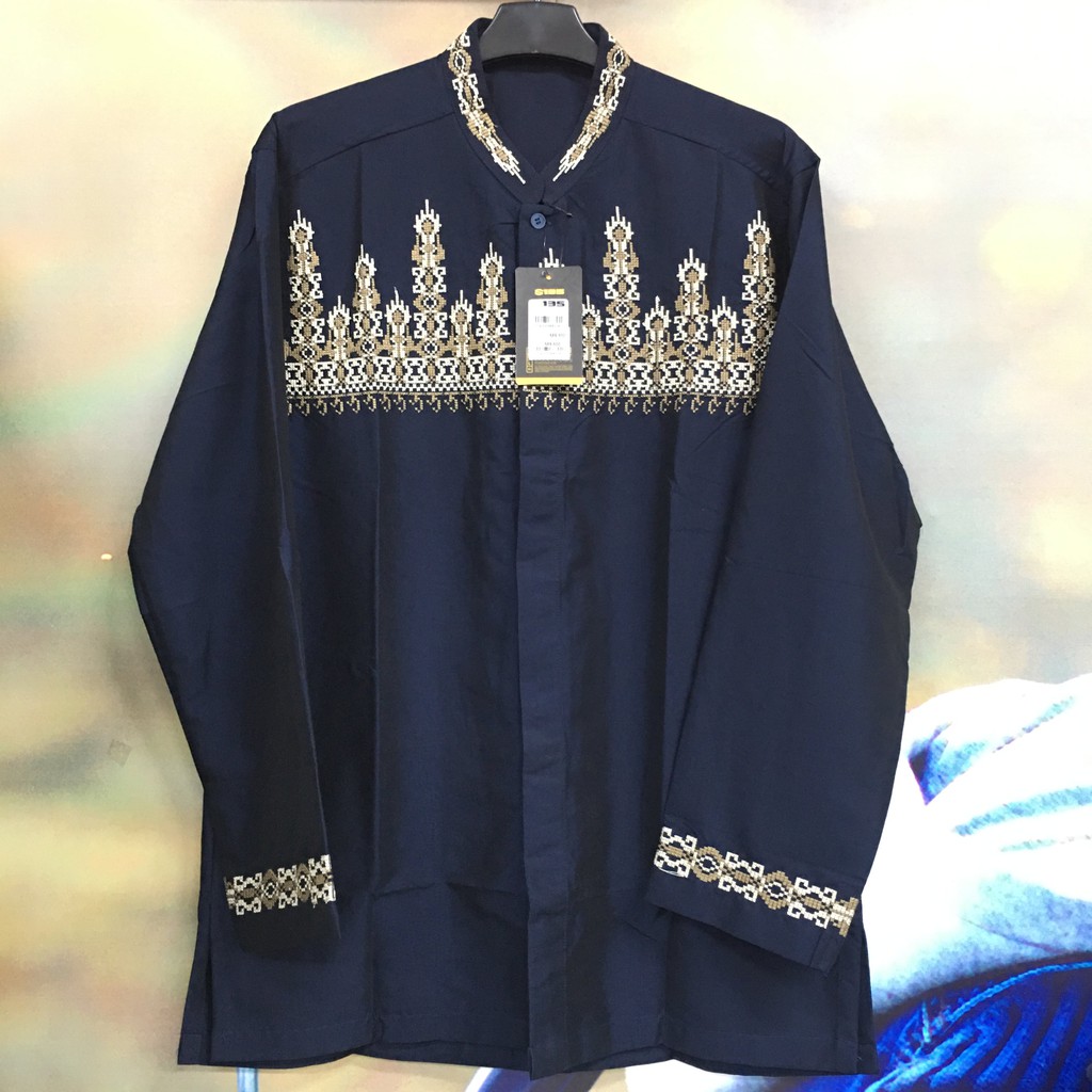 S135 / Taqwa Bordir Koko Muslim Lengan Panjang Pria