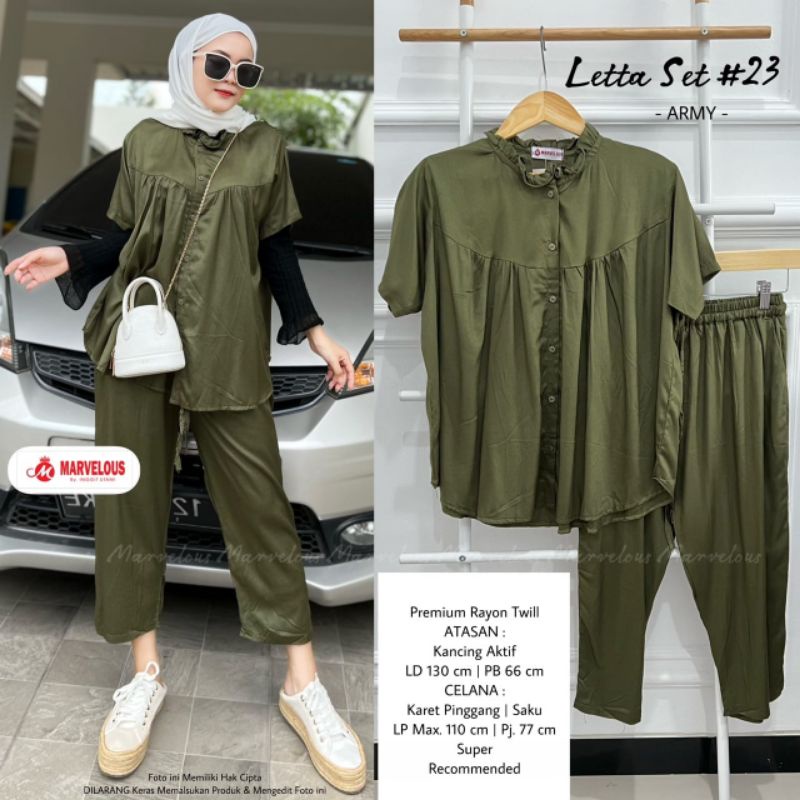 baju setelan jumbo remaja dewasa ld 135 setelan polos letta set