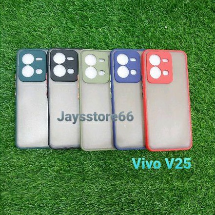 Silikon Case Dove My Choice Vivo V25  Pelindung Kamera